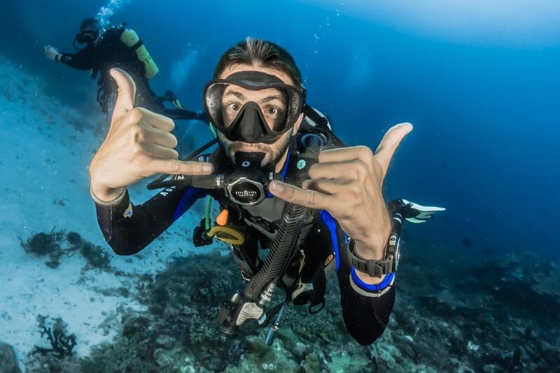 Padi discover scuba diving Tenerife - best try dive in tenerife